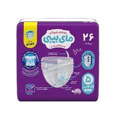 مای بیبی شورتی کانال دار سایز 5